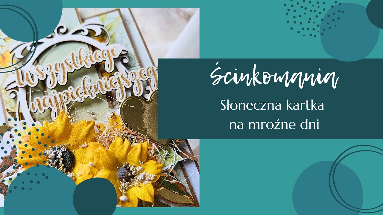 Kartka ze słonecznikami - Ścinkomania, czyli zużywanie zalegajek