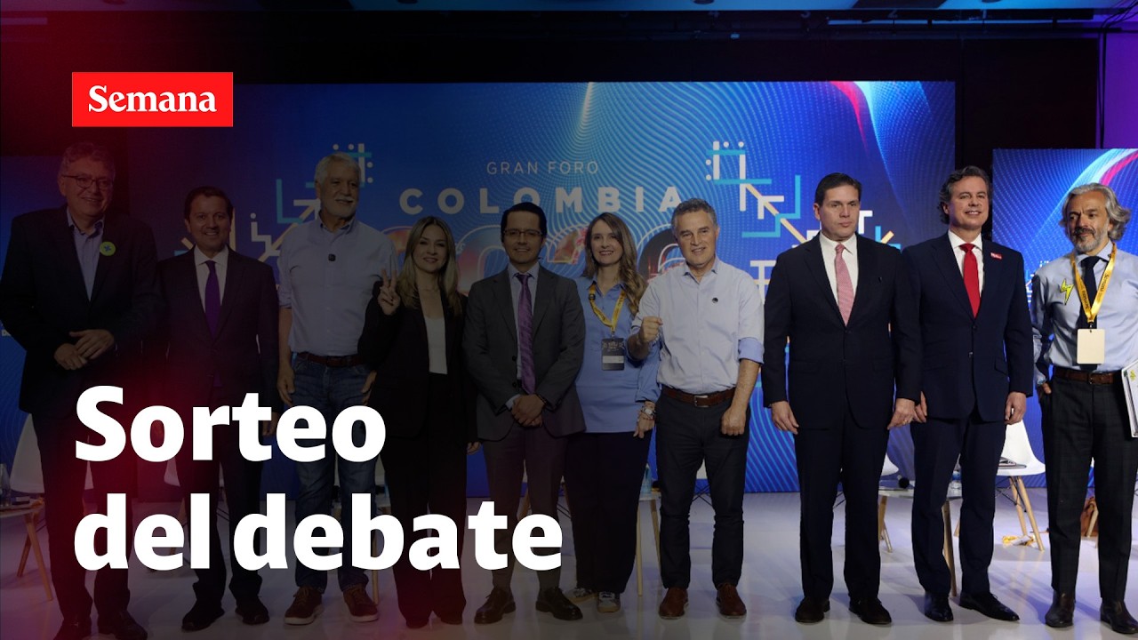 As&iacute; fue la llegada de los candidatos presidenciales de la Gran Consulta por Colombia | Debate SEMANA