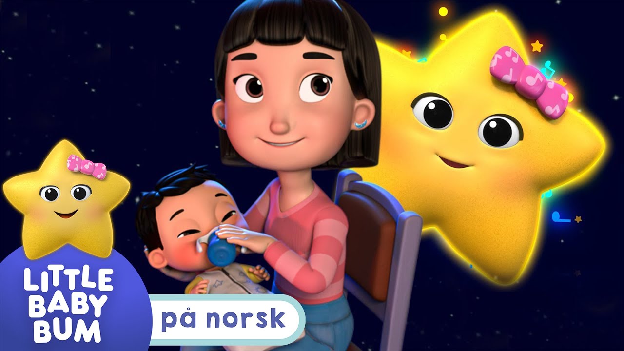 Blinke lille stjerne lill | Little Baby Bum Norsk | Babysanger