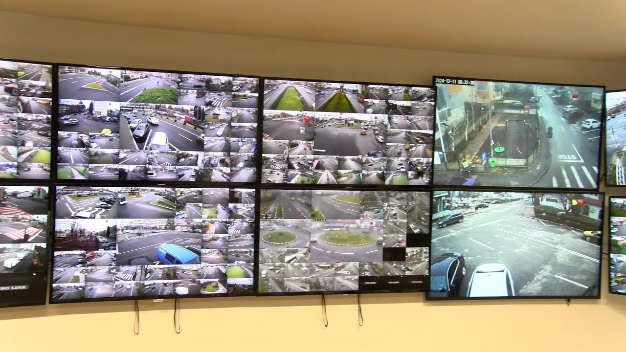 Târgoviște, a fost finalizată cea de-a doua etapă de extindere a sistemului de monitorizare video