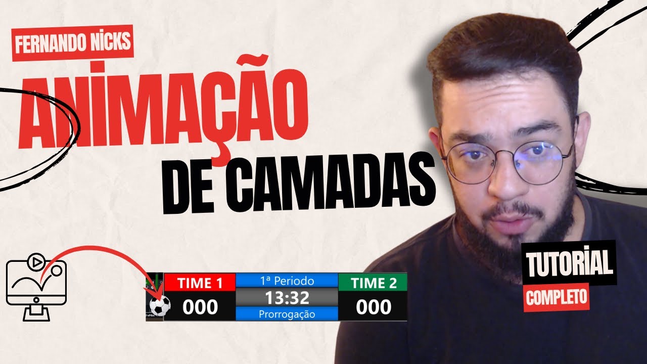 COMO FAZER ANIMAÇÃO DE CAMADAS NO VMIX (PLACAR + REUNIÃO ONLINE)
