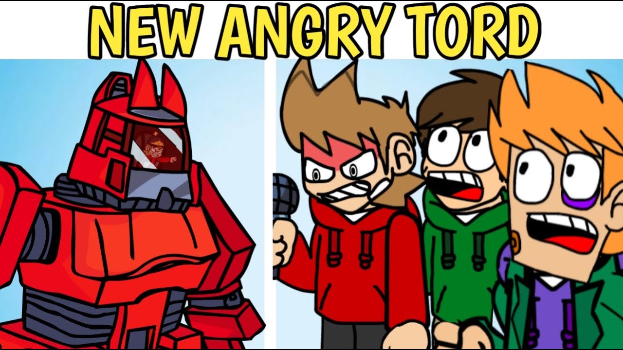 Friday Night Funkin' - VS NEW ANGRY TORD EXPANDED BEYOND || TORDBOT vs EDDSWORLD || MATT, EDD & TOM