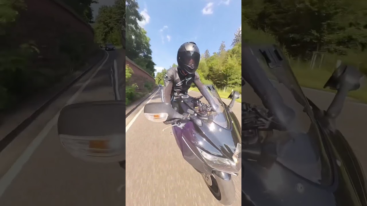 Der Bro &uuml;berholt einfach von rechts #motorradvlog #automobile #insta360 #bikelife
