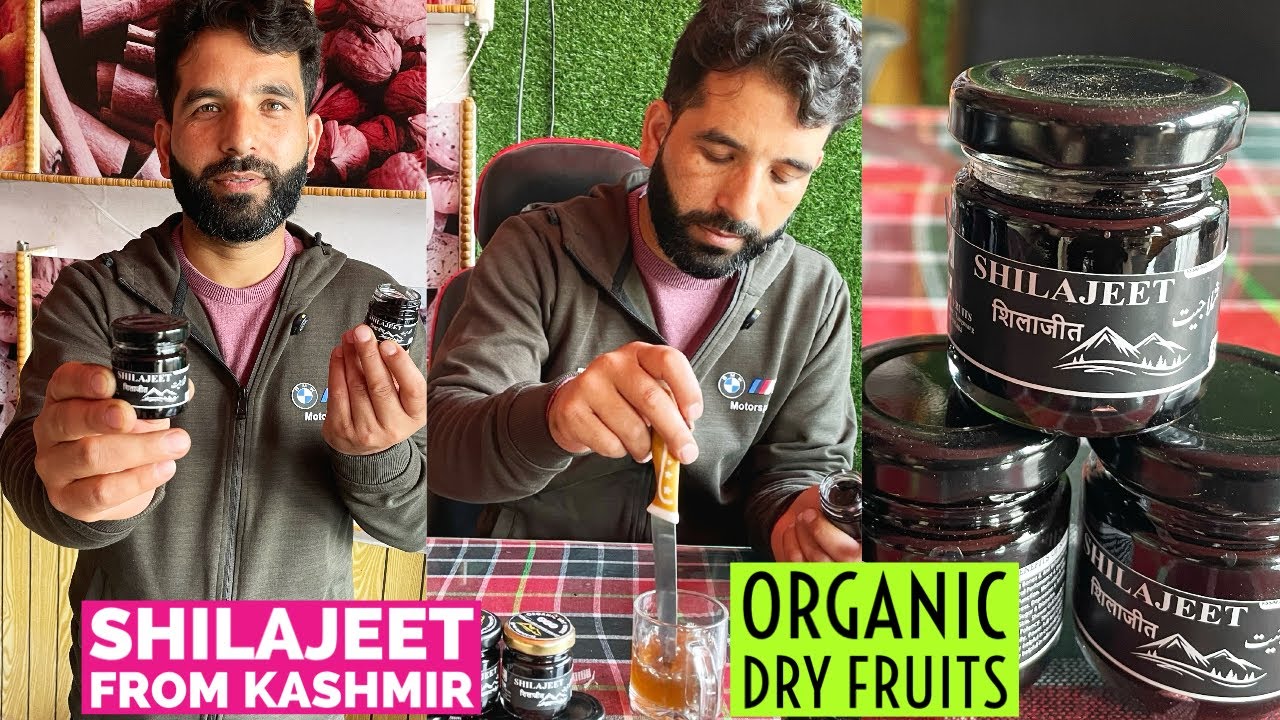 Organic Dry Fruits Brings You Multi Benefit Shilajeet Directly From Kashmir. Worldwide Delivery.