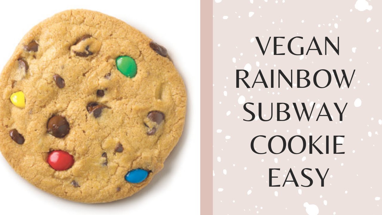 Easy vegan subway cookies 🍪