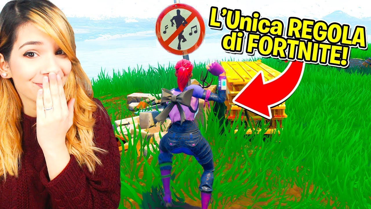COME INFRANGERE L'UNICA REGOLA DI FORTNITE!!