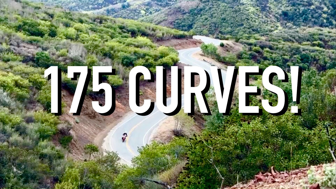 Latigo Canyon Rd: 10 Miles & 175 Curves | One of the Best Motorcycle Roads