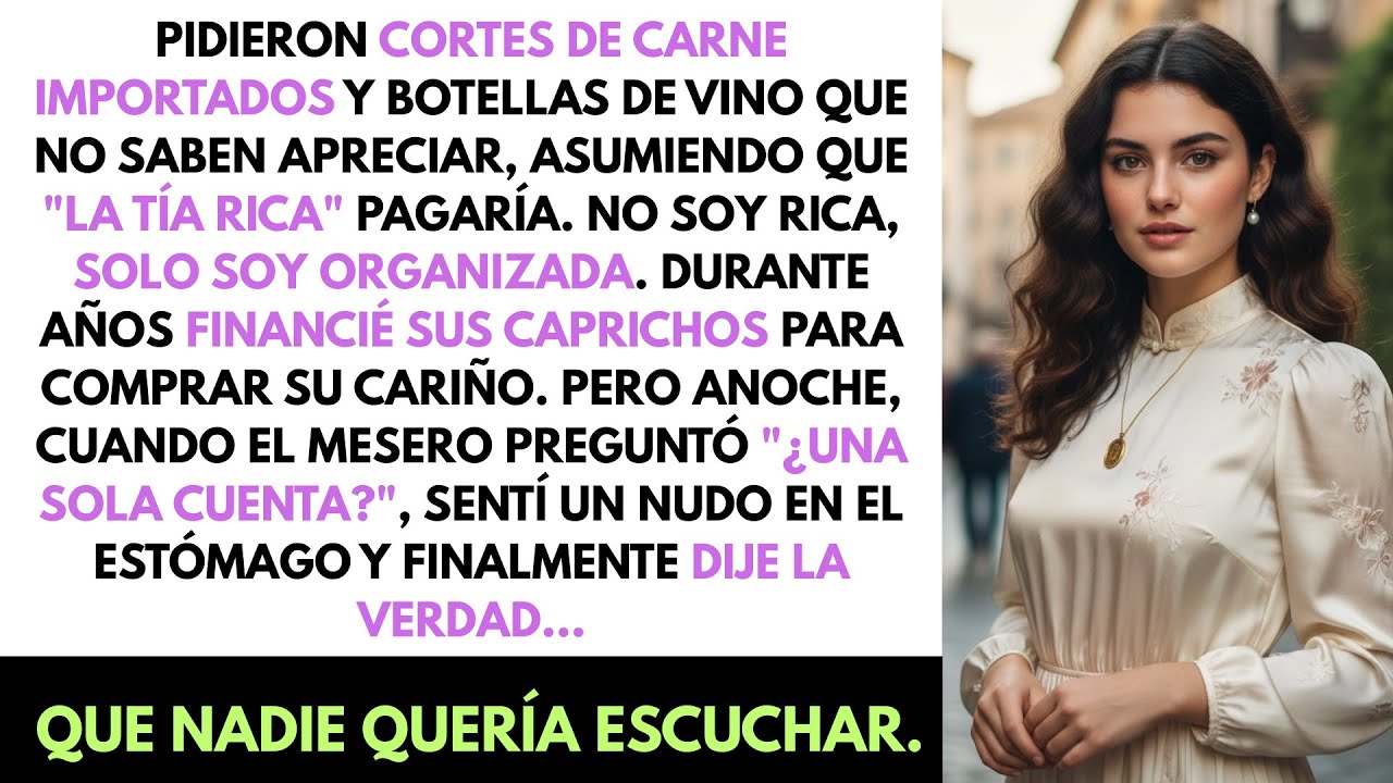 ‘Tú No Tienes Hijos, Te Sobra El Dinero’, La Excusa De Mi Hermana Para Que Yo Pague Su Cena...