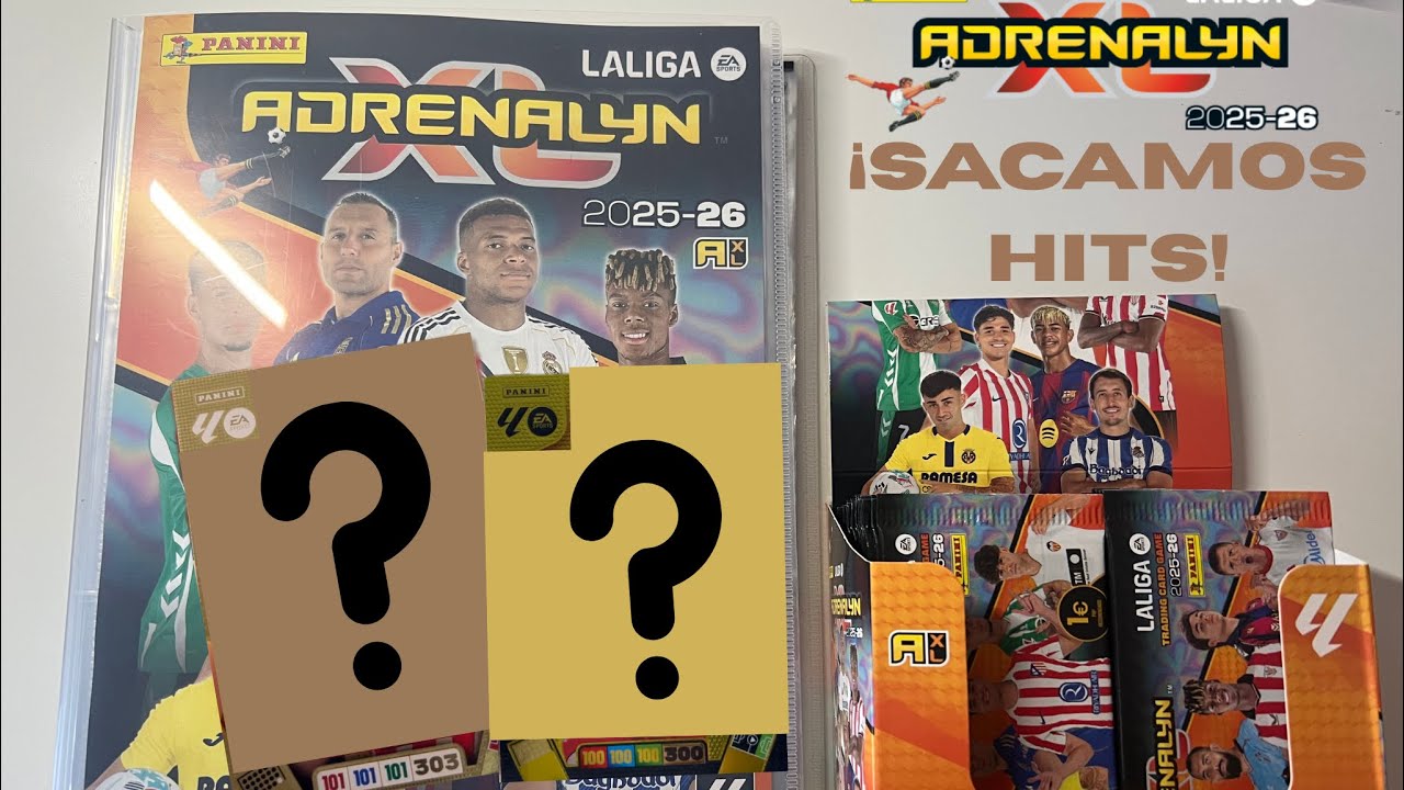 ¡SACAMOS DOS HITS! ABRIMOS LA CAJA DE 50 SOBRES DE ADRENALYN XL 25-26 LALIGA (2 PARTE)