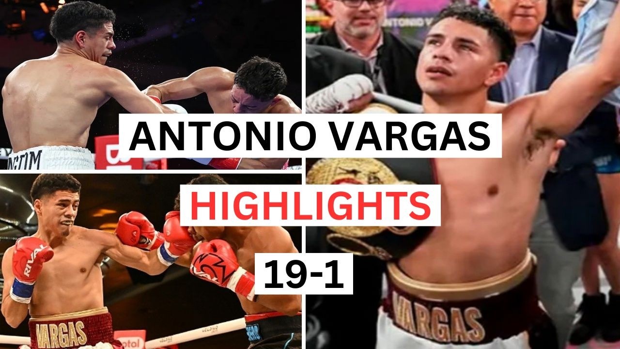 Antonio Vargas (11 KO's) Highlights & Knockouts