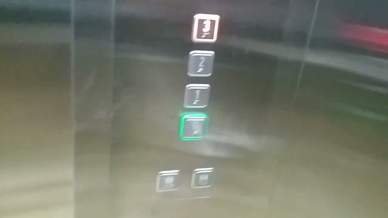 Otis and pillar Traction elevator at Nagoya hill mall Batam center 