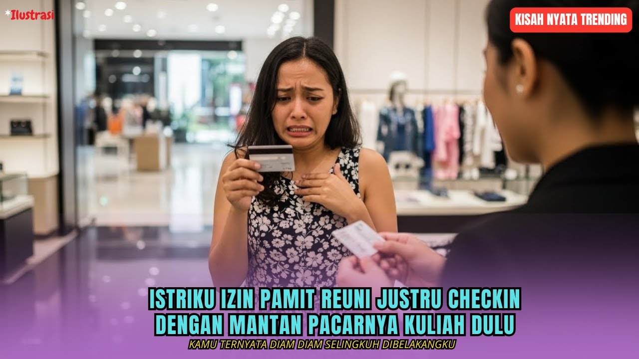 KETERLALUAN !!! ISTRIKU PAMIT REUNI JUSTRU CHECKIN DENGAN MANTAN PACARNYA KULIAH DULU