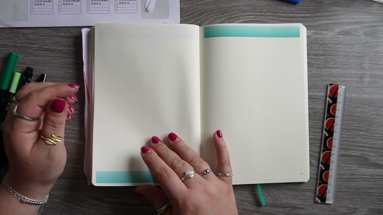 Plan With Me Work Bullet Journal July