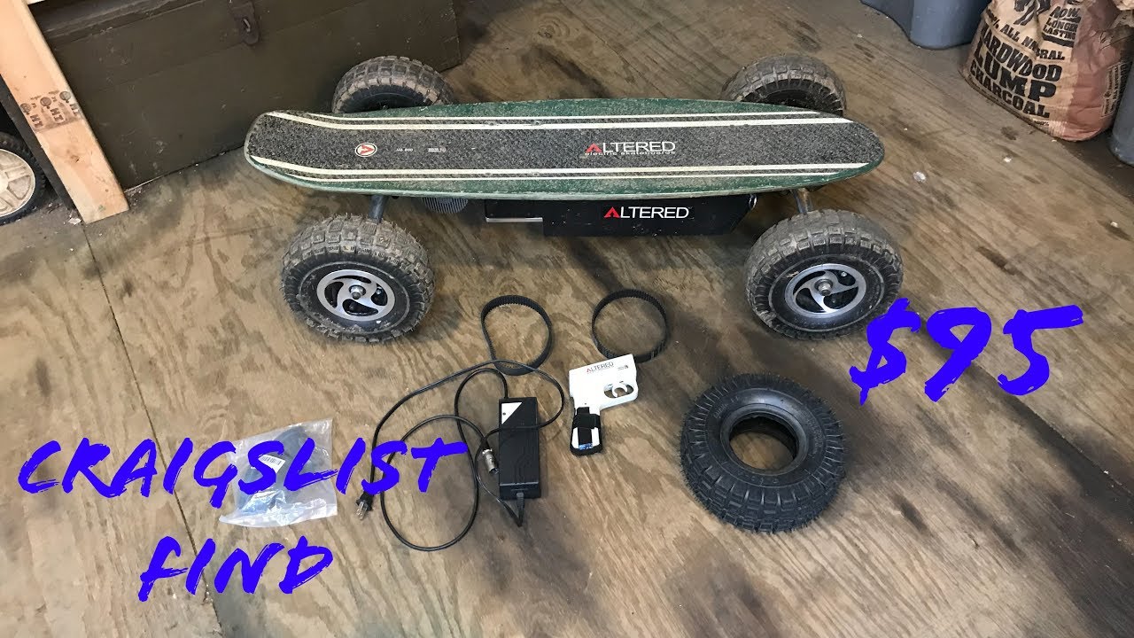 Ремонт модифицированного электрического скейтборда