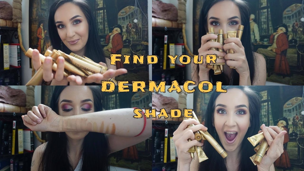 Find your DERMACOL SHADE !!! |Paint My Face