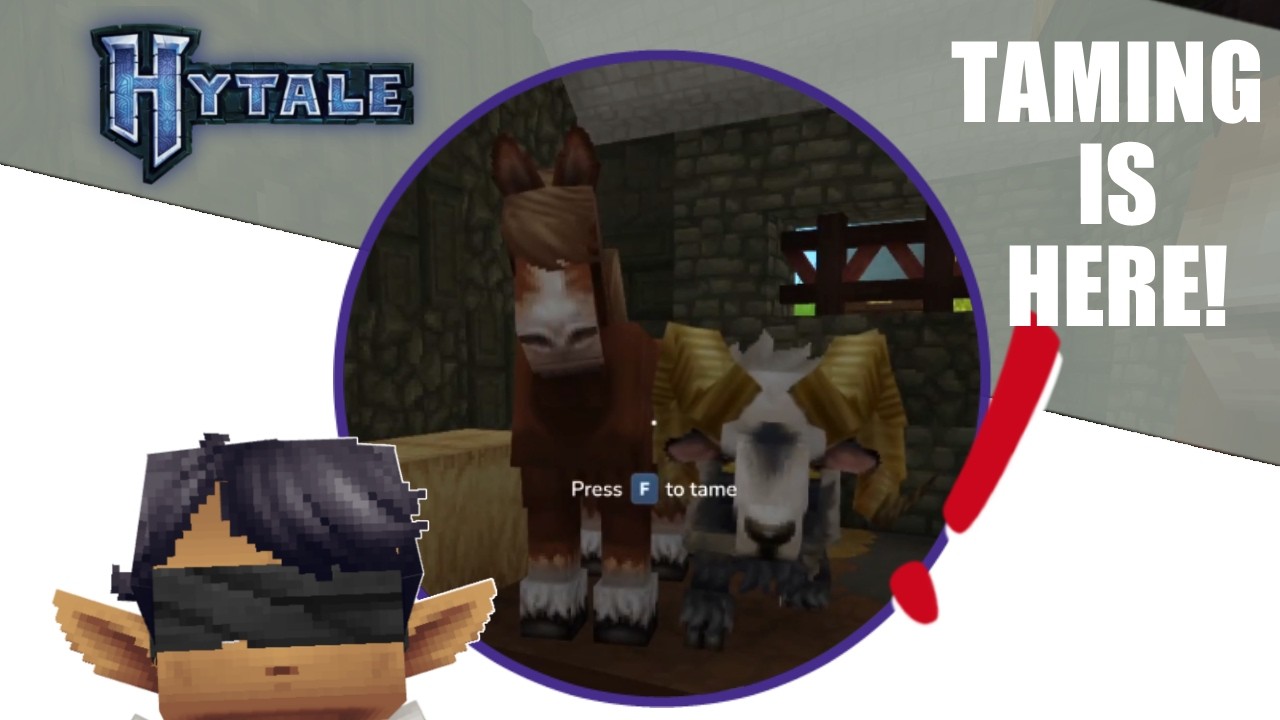 Hytale Just Introduced Taming with Update 3