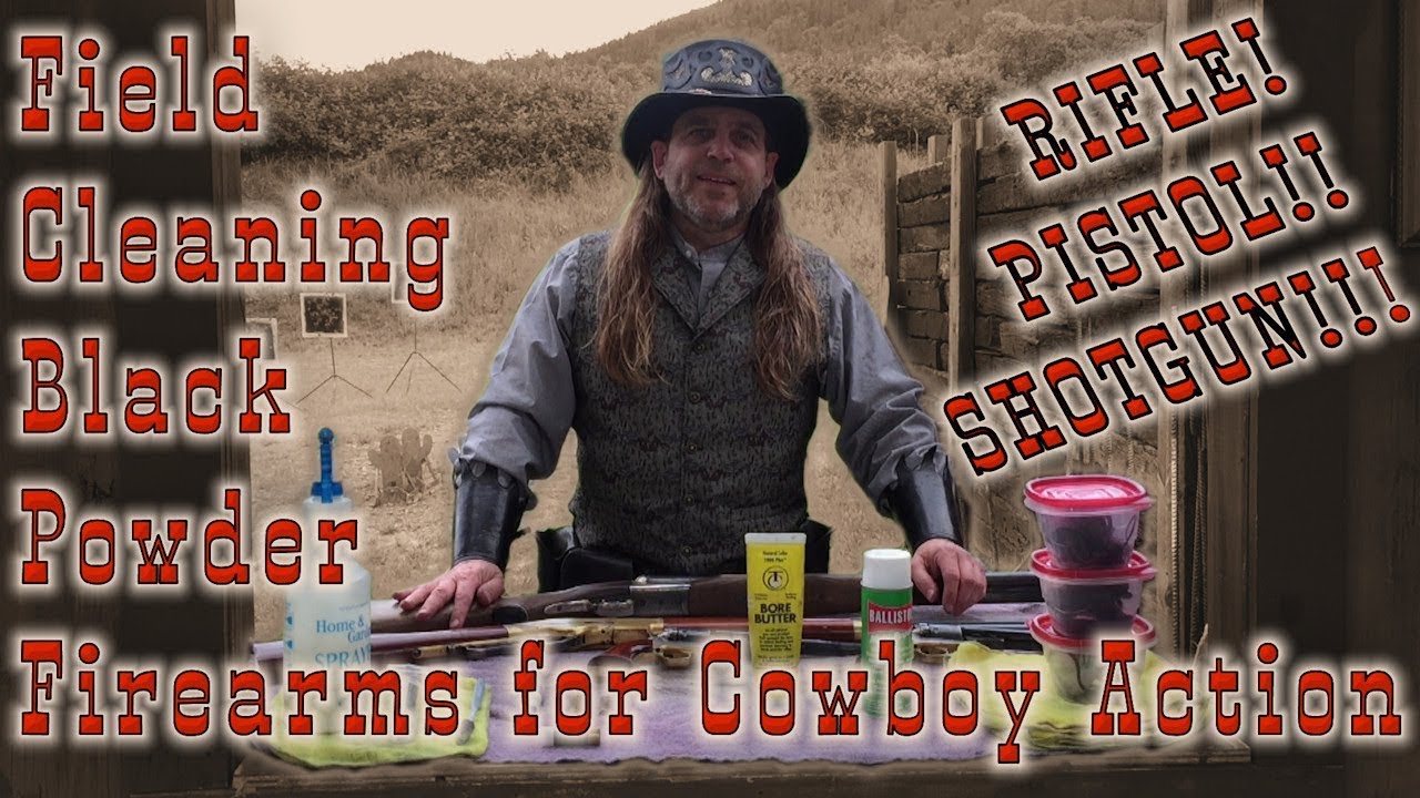 How To Clean Black Powder Firearms (SKB, 1866, 1851) On The Range