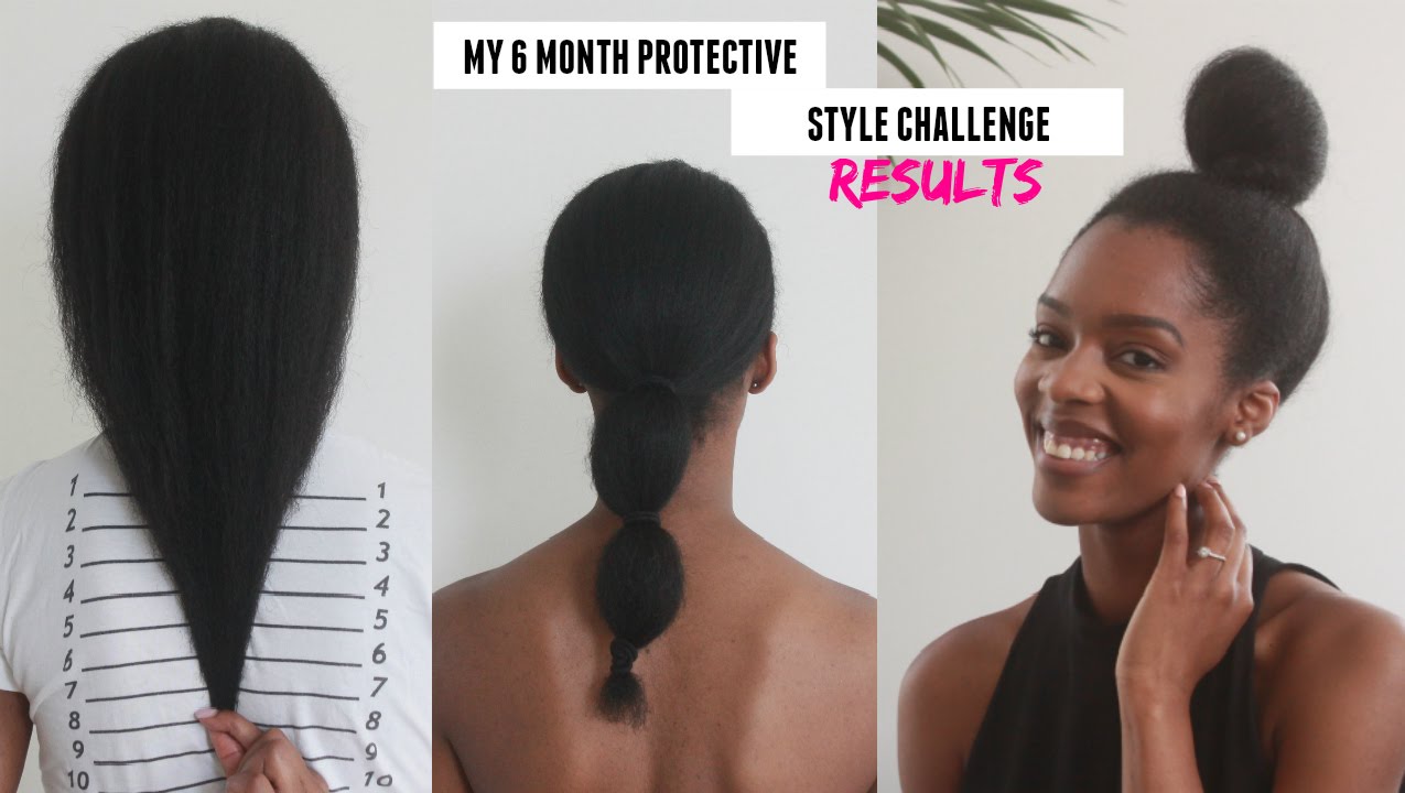 MY PROTECTIVE STYLE CHALLENGE RESULTS!