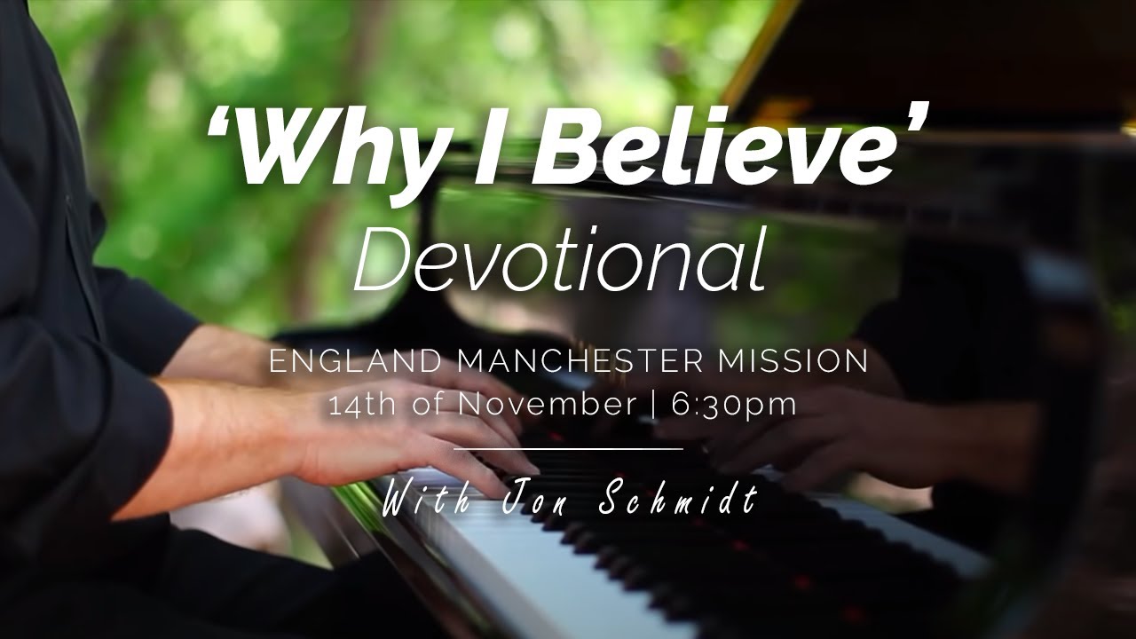 Why I Believe Devotional - November