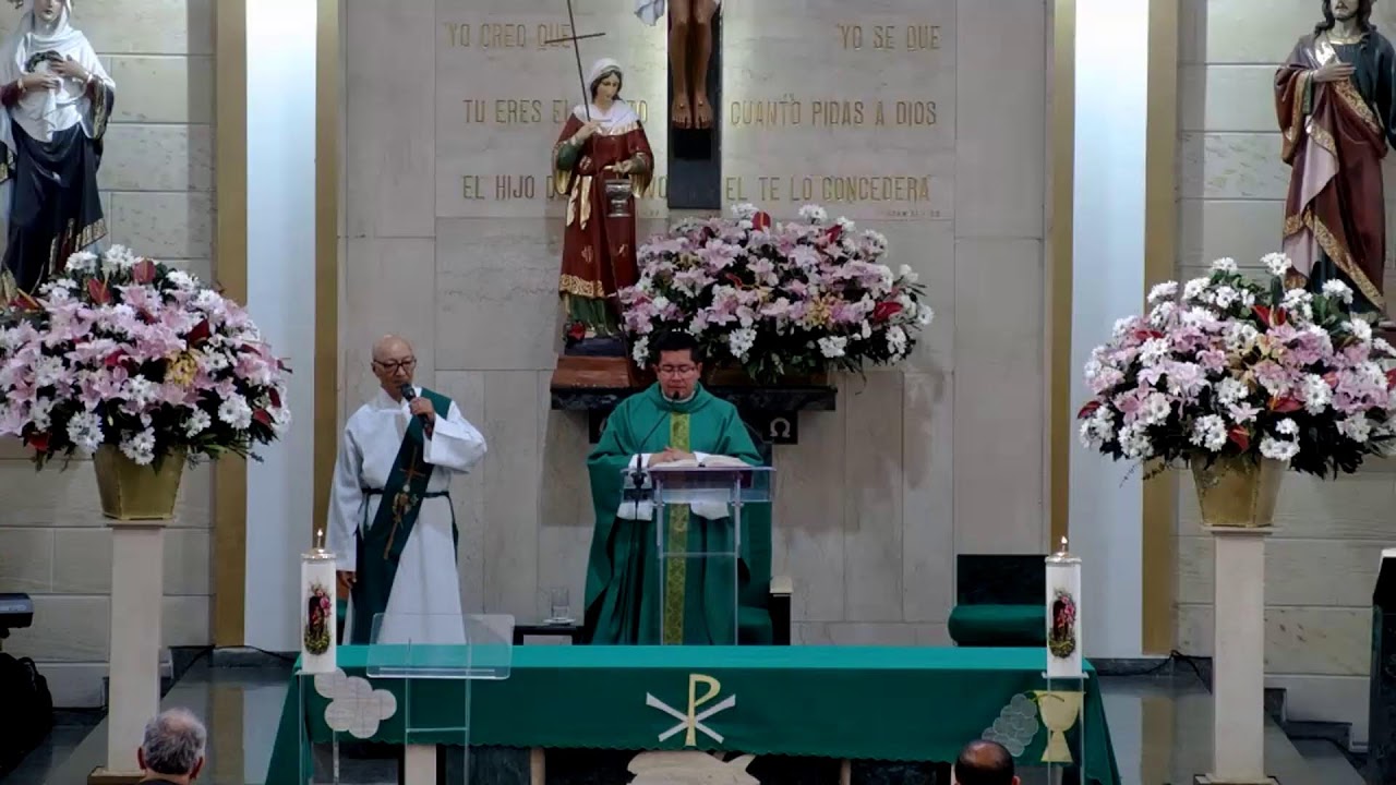 Martes 27 enero 2026, quinto de la novena. Eucaristía 4:00 pm