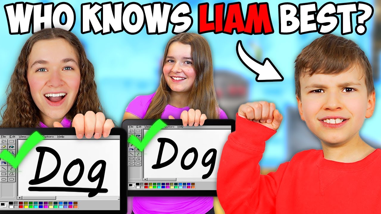 WHO knows LIAM the BEST?! *very funny*