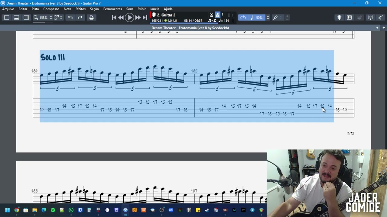 Como aprender solos complexos MAIS RÁPIDO: O segredo dos padrões em Erotomania (Dream Theater)