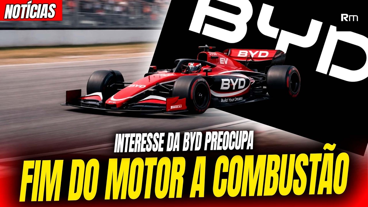 BYD NA F1 É PARA ENTERRAR O MOTOR A COMBUSTÃO DE VEZ / RED BULL / WILLIAMS / AUDI #f1