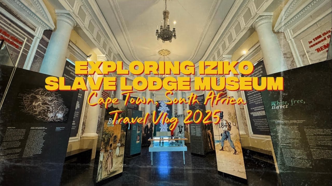 Exploring Iziko Slave Lodge Museum | Cape Town South Africa Travel Vlog 2025