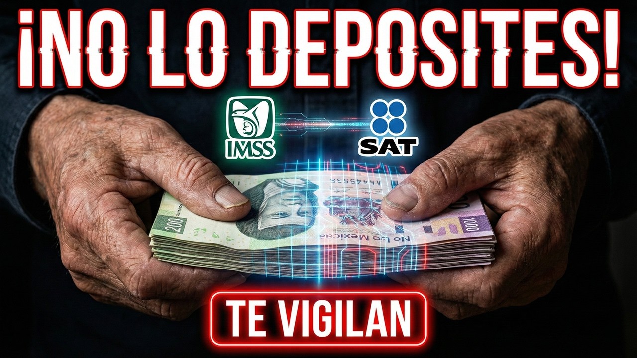 SAT vs IMSS 2026: El Límite de Depósitos que NO Debes Superar como Pensionado