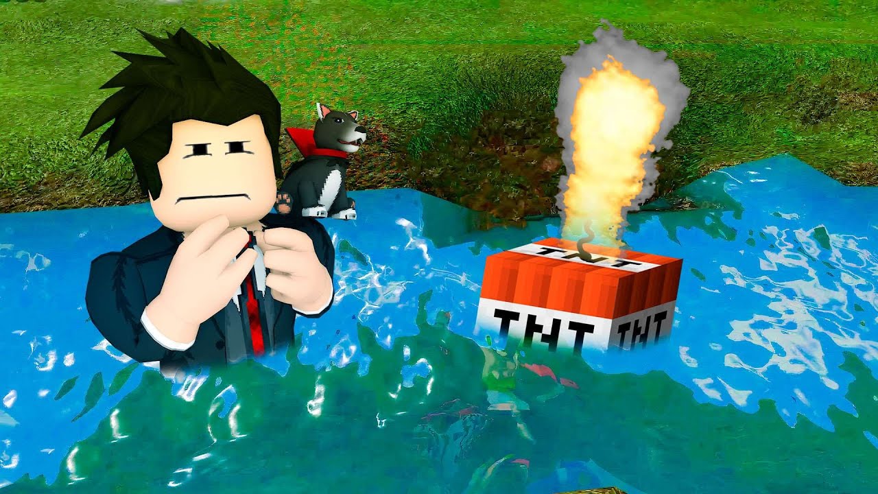 TNT DO MINECRAFT NO ROBLOX | Roblox