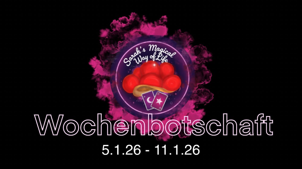 Wochenorakel 5.1.-11.1.26🔮W&uuml;nsche die dir am 💗en liegen d&uuml;rfen jetzt Realit&auml;t werden!
