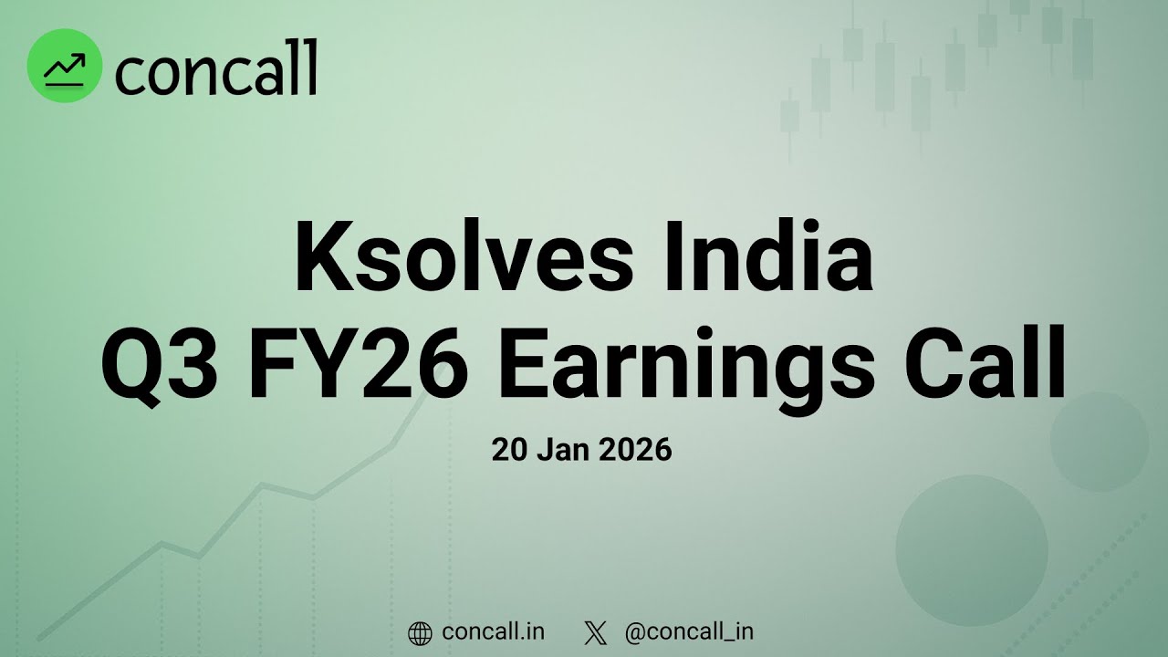 Ksolves India Q3 FY26 Earnings Conference Call | Concall.in