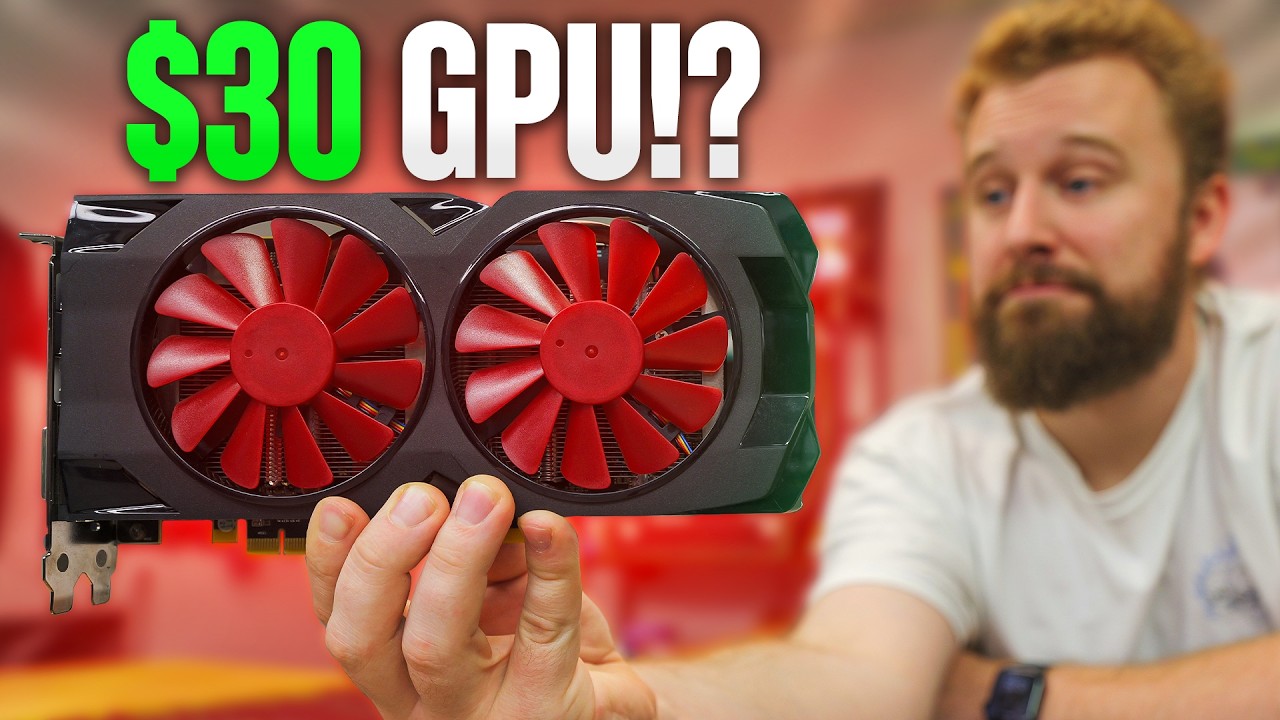 We Bought a $30 GPU... And It Shocked Us