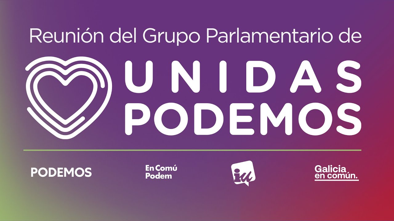 Reuni&oacute;n del Grupo Parlamentario de Unidas Podemos-En Com&uacute; Podem-Galicia en Com&uacute;n