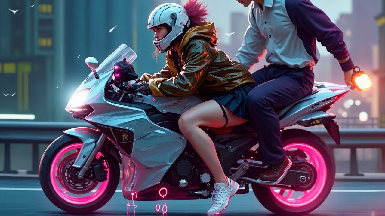 CYBERPUNK x SLOW x 3D | 30-Min Cyberpunk Chill • Slow Futuristic Beats • 3D City Ambience