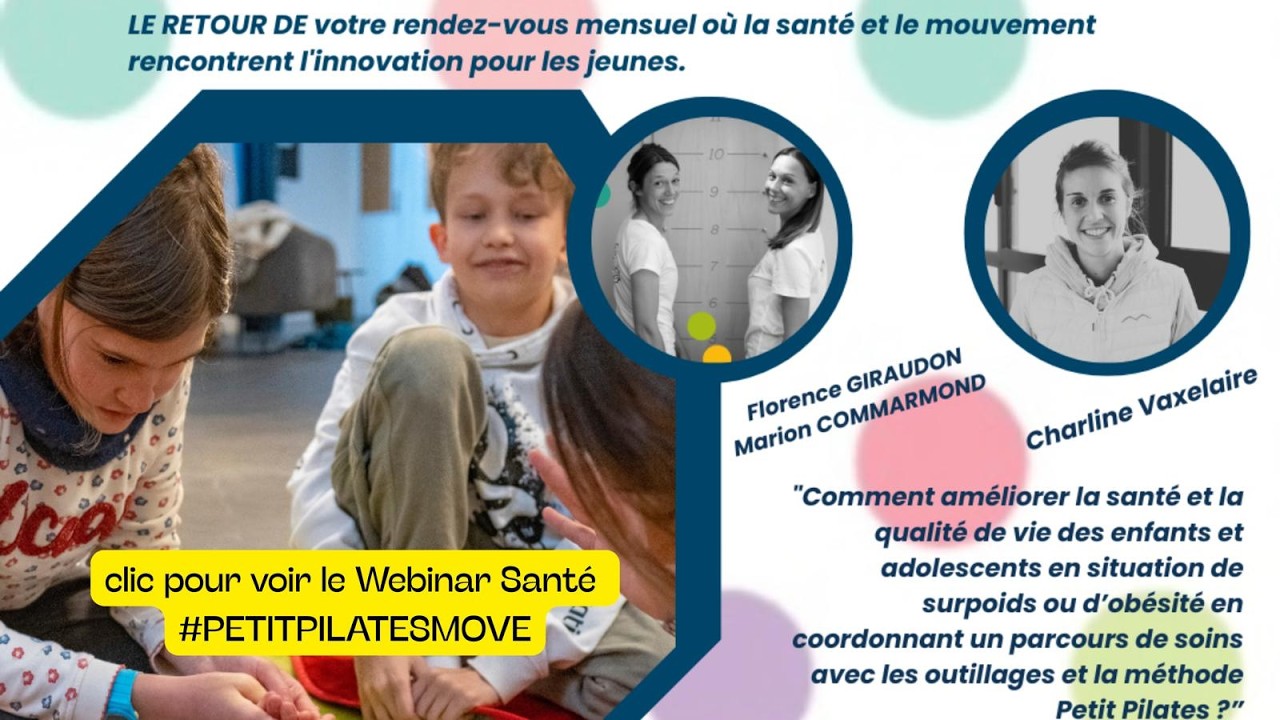 PetitPilates Move : prévention de l’obésité pédiatrique et Petit Pilates en APA & réseau RéPPOP 74