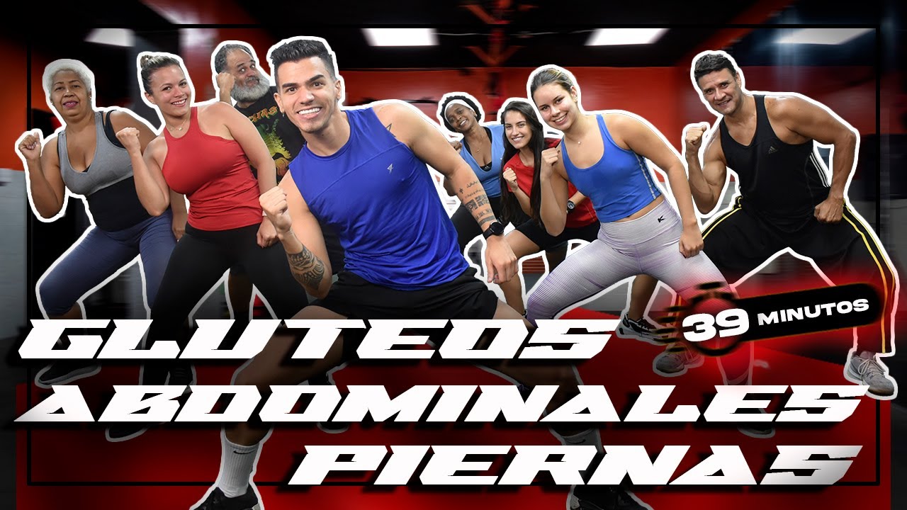 Rutina de Cardio GLUTEOS, ABDOMINALES y PIERNAS | CARDIO GAP | 40 Minutos