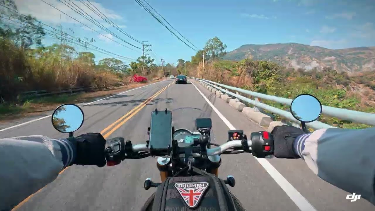1150221大山騎士-暢行台27線(六龜-甲仙)  凱旋 Triumph Speed 400 ( 聲浪 exhaust sound POV )