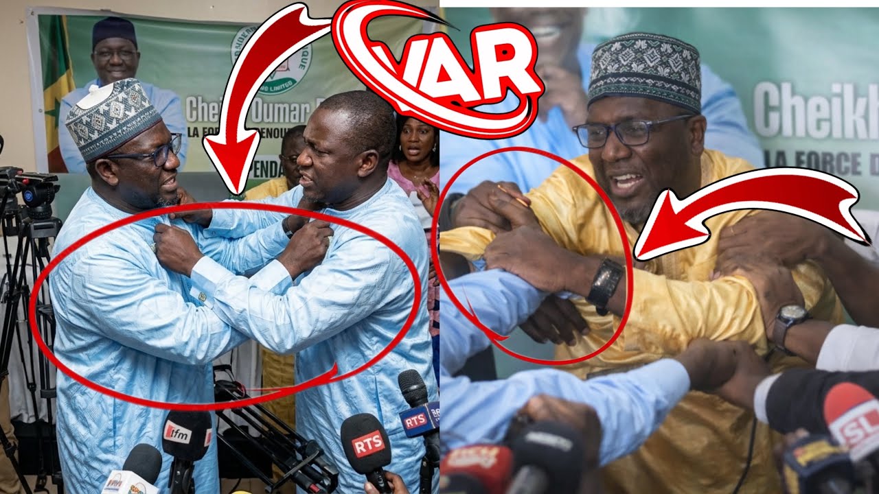 🫢Scène incroyable : Cheikh Oumar Diagne complètement rattrapé par la VAR !