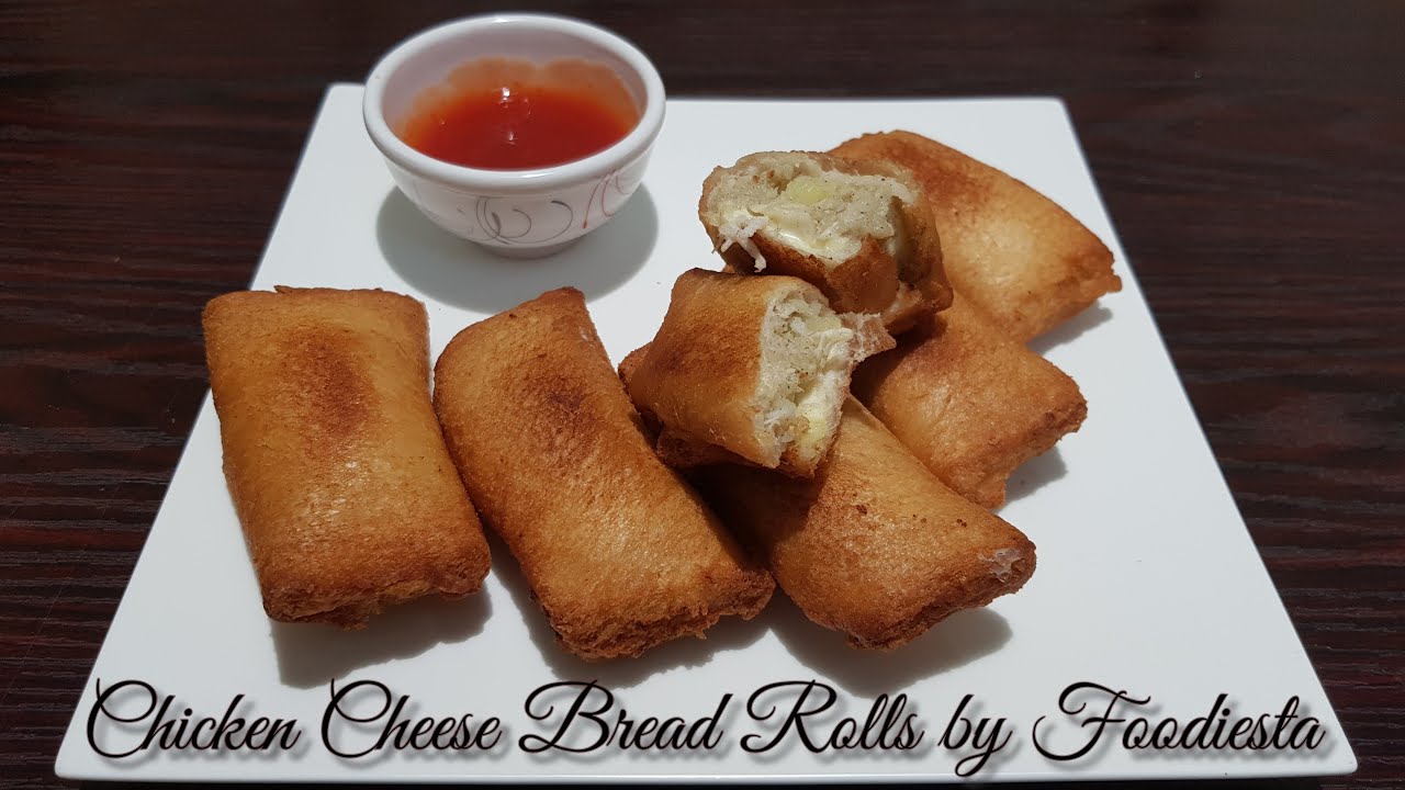 How to make Chicken Cheese Bread Rolls at home | Ramadan Special | by Foodiesta