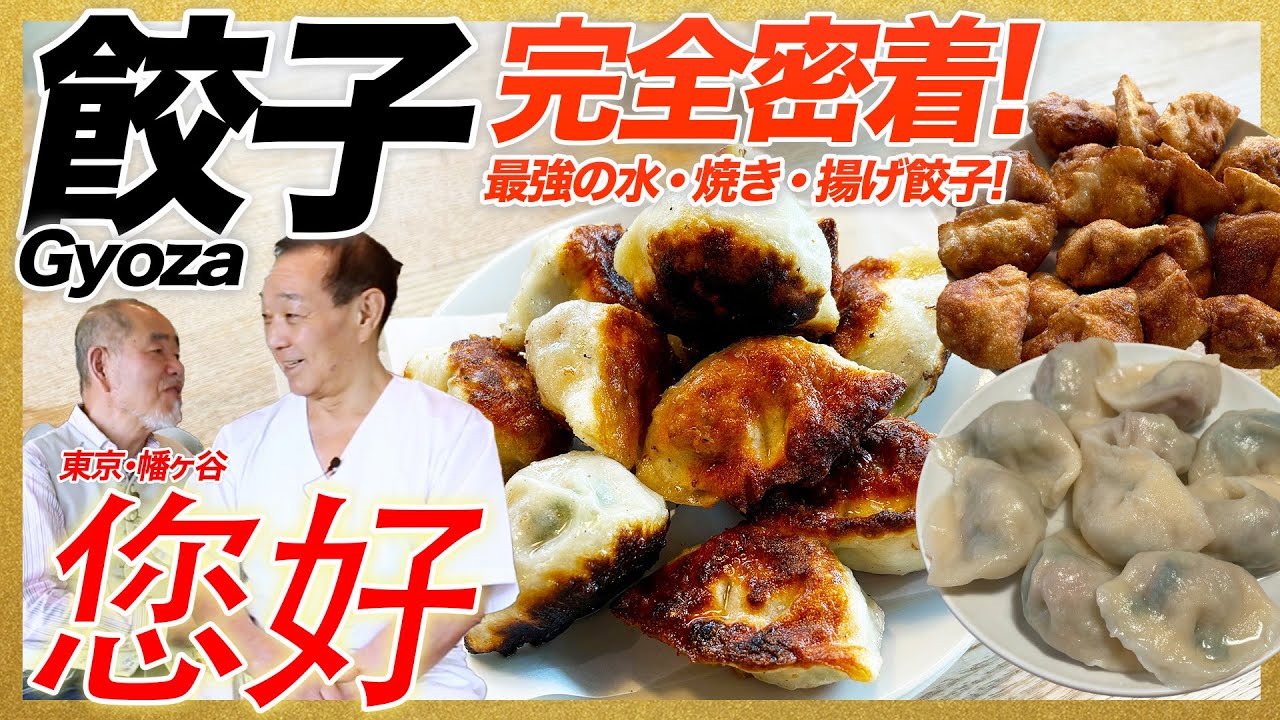 完全密着!最強の水・焼き・揚げ餃子の幡ヶ谷「您好」