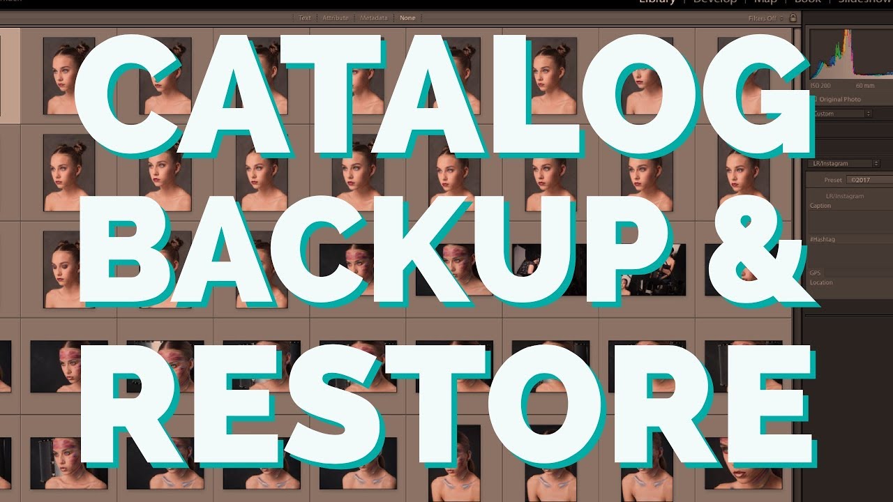 Catalog Backup and Restore in Lightroom