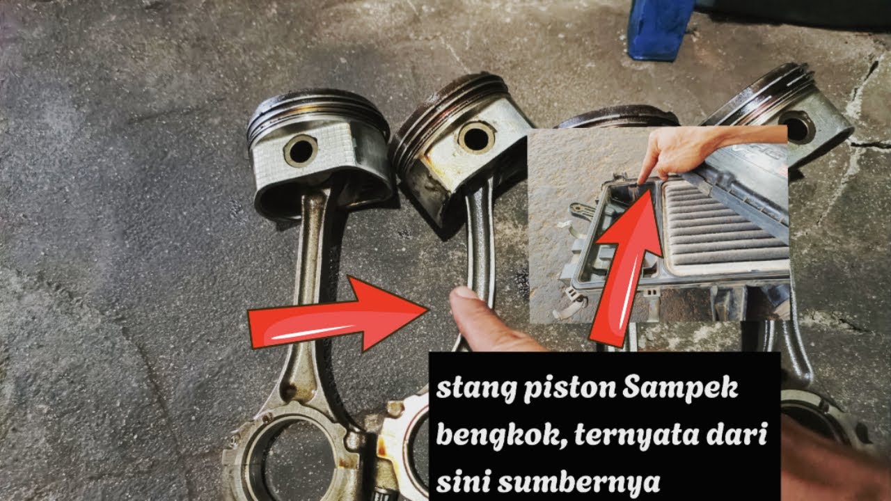 Ini yang terjadi jika air masuk mesin 