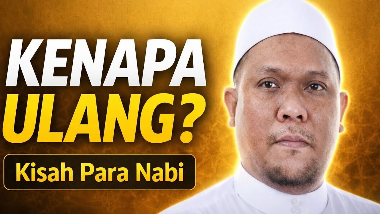 Kenapa Allah Ulang Kisah Para Nabi⁉️Jawapan Ini Buat Ramai Tersentak❗