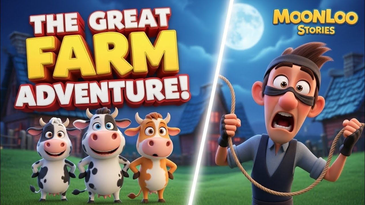 The Great Farm Adventure! @MoonlooStories 