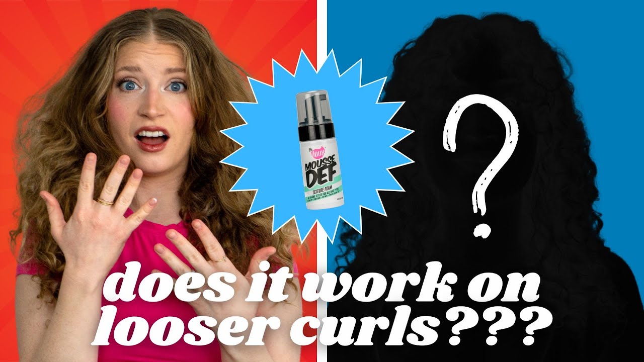 Does this Famous MOUSSE Work On Looser Curls?! | The Doux Mousse Def Texture Foam on Type 3 Curls