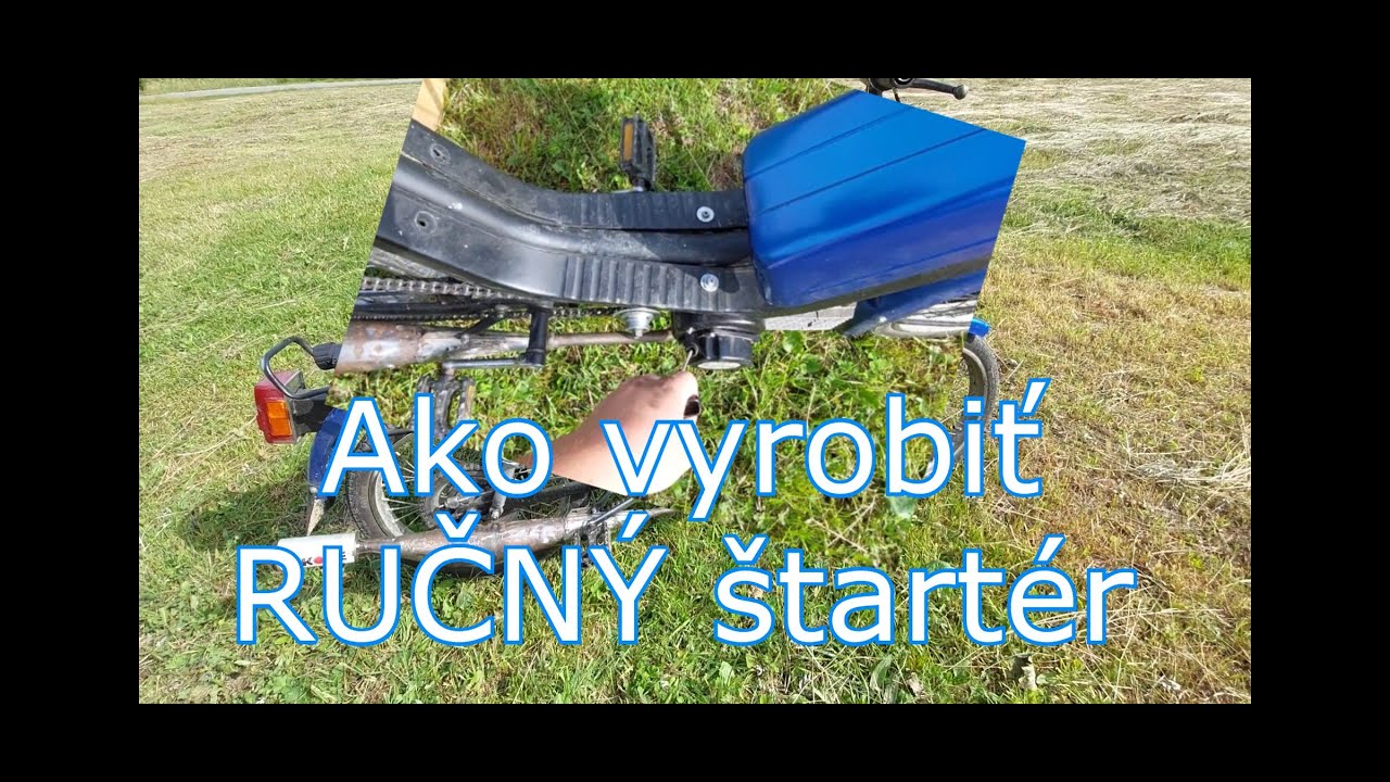 RUČNÝ štartér na Babettu 210
