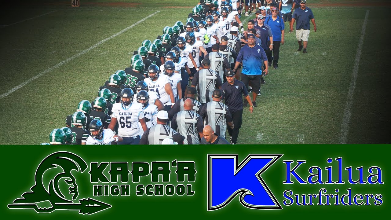 Kapaa Warriors Football VS Kailua Surfriders 11-16-24 RECORDED