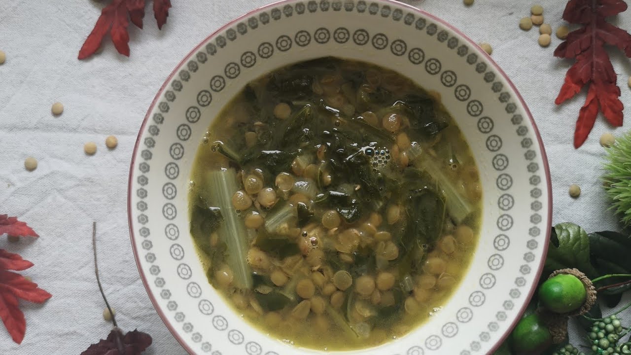 LINSENSUPPE MIT MANGOLD |
