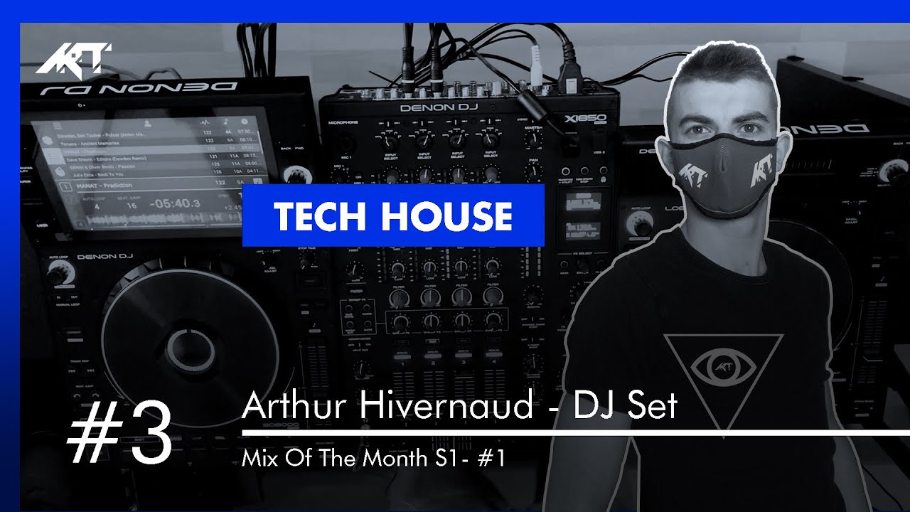 AR7H  (Dj Set Tech House) | MIX of the MONTH #3
